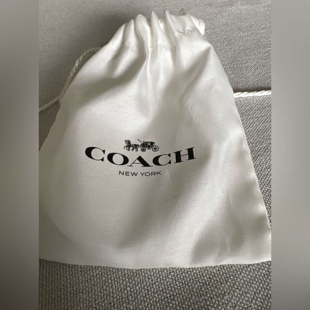 Coach Silver and Black Bangle - Picture 4 of 4